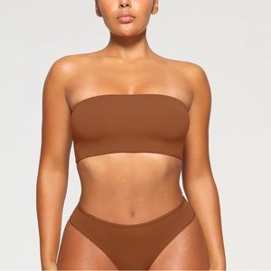 NWT Skims fits everybody S bandeau in copper
